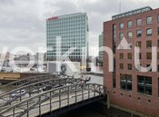Speicherstadt Büro mieten Hamburg Hafencity Elbe Loft workinup Diele Spiegel Balkon (4).jpg